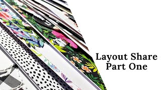 Scrapbook Layout Share | Part 1 | Scrapbook ideas and inspiration | ScrappyNerdUK