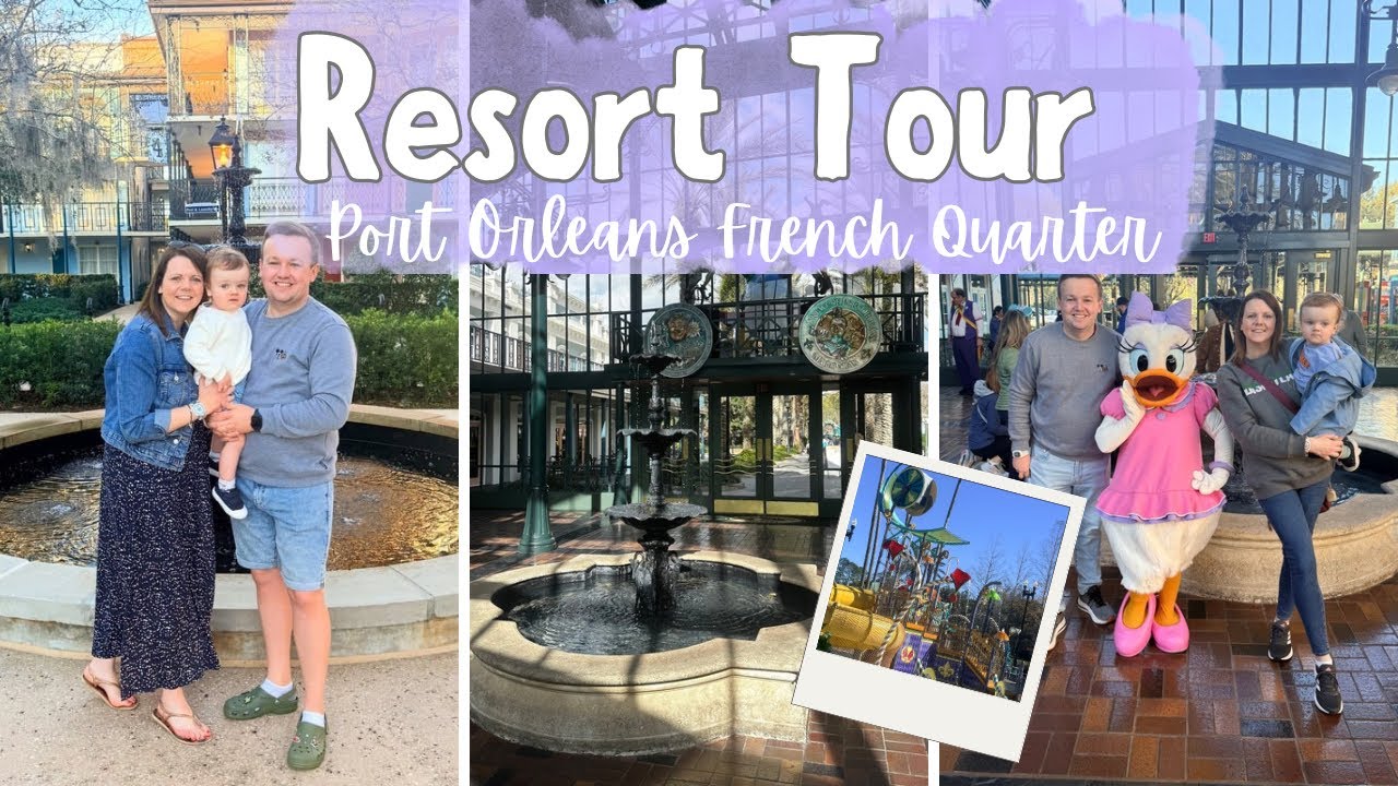 Порт-Орлеан, Французский квартал | Экскурсия по курорту - основные моменты из нашего любимого дис...