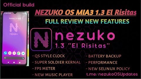NEZUKO OS 1.3 EL RISITAS MIA3🔥FULL REVIEW