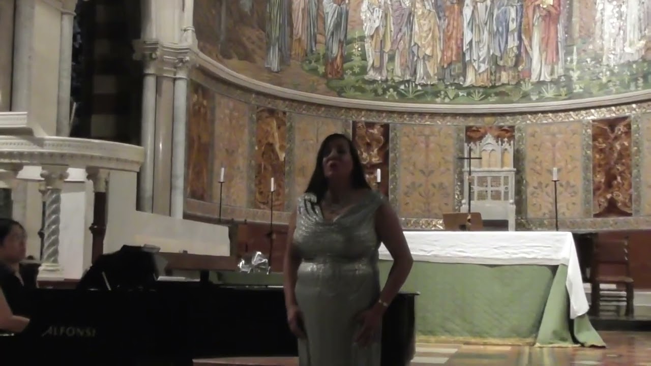 Jennifer Stevens, Soprano OCAVA Rome, Italy 2017 Signore, ascolta! By Giacomo Puccini from Turandot