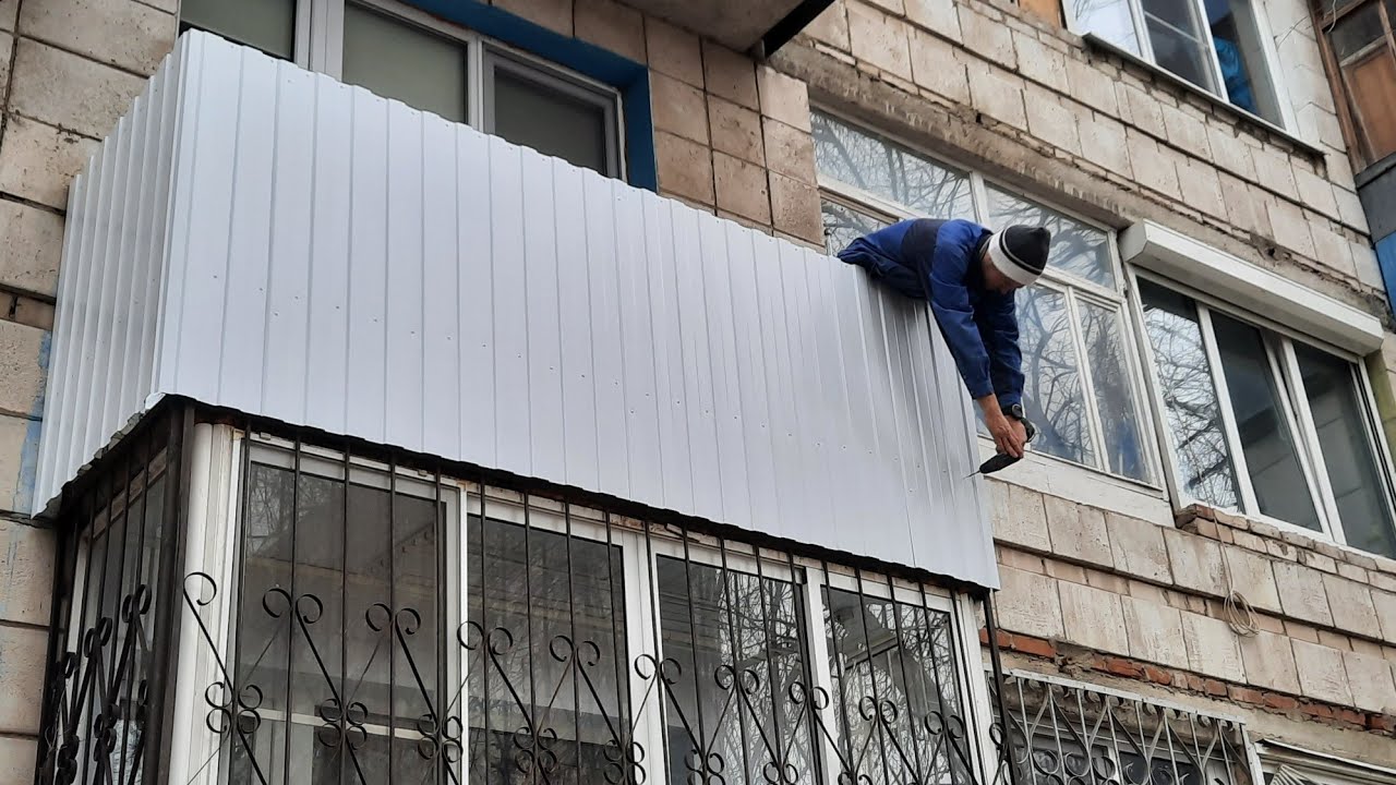 обшивка балконов Гомель в рассрочку