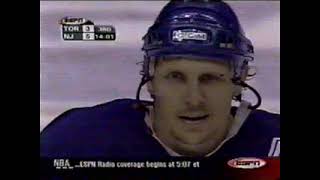Playoff 2001. Second round. New Jersey Devils vs. Toronto Maple Leafs. Game 2. April 28, 2001.