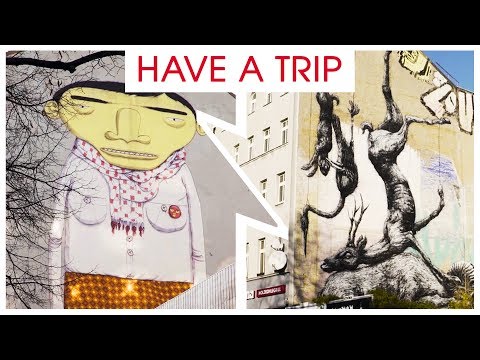 Video: Wo Findet Man Die Besten Street Art In Berlin, Deutschland