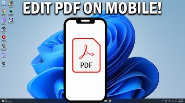 How To Edit PDF File in Mobile - Easy Fix