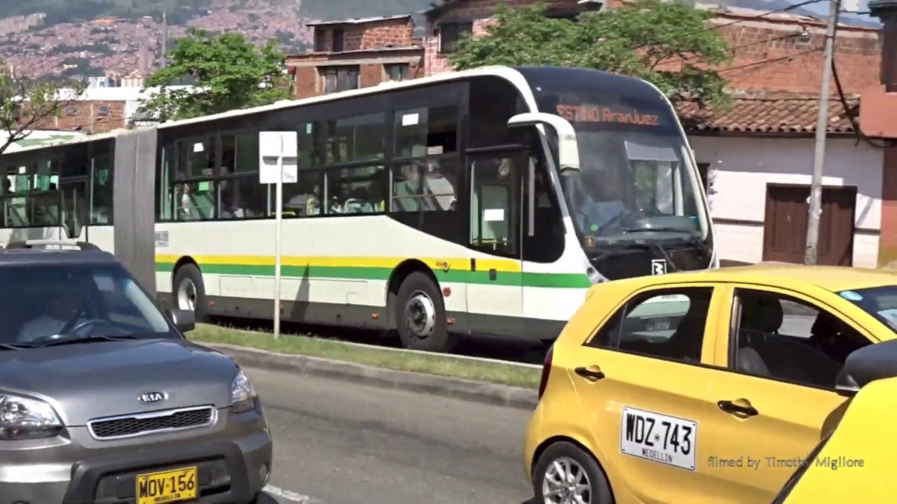 Metroplús - Bus Rapid Transit (BRT) in Medellin, Colombia 2020
