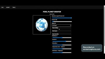 Pixel Planet Creator - Overview v1.8.4