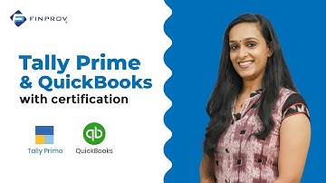 Tally Prime & QuickBooks with Certification - Finprov Learning
