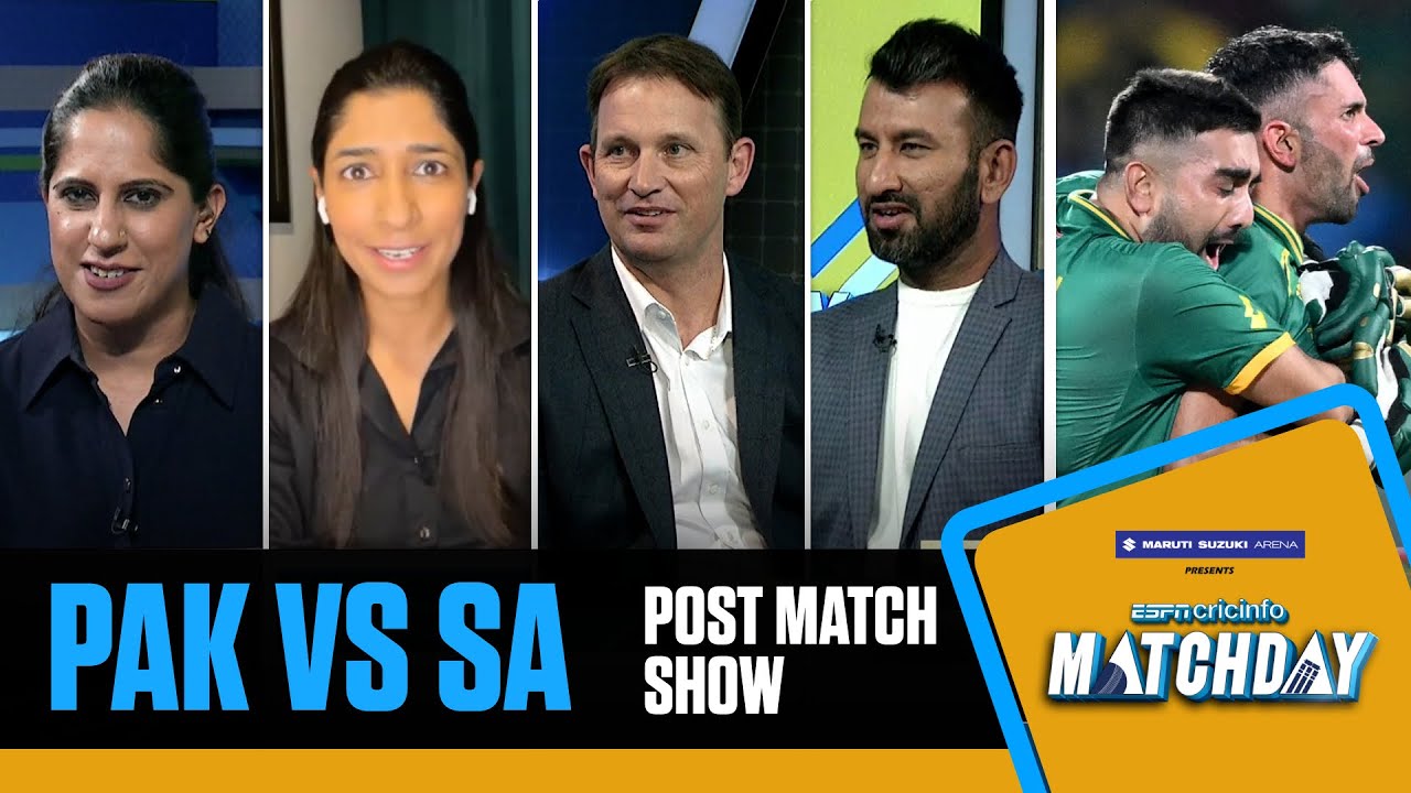 Matchday LIVE: CWC23: Match 26 – South Africa edge Pakistan in Chepauk thriller!