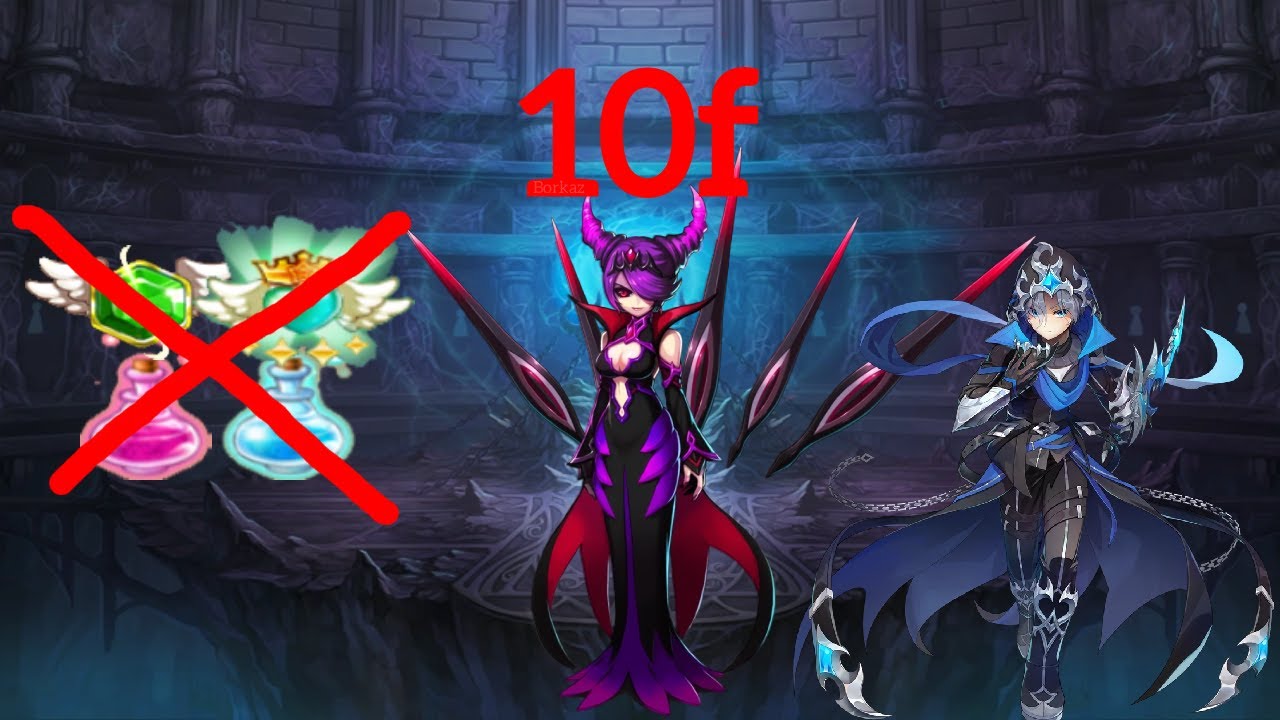 Lass | Tower of Disappearance Solo (no potions) | Grand Chase Classic