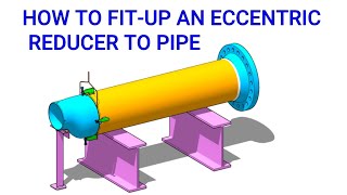 How to Fit up Eccentric Reducer Fit up to a Pipe by Technical Studies. 1,039 views 12 days ago 5 minutes, 22 seconds