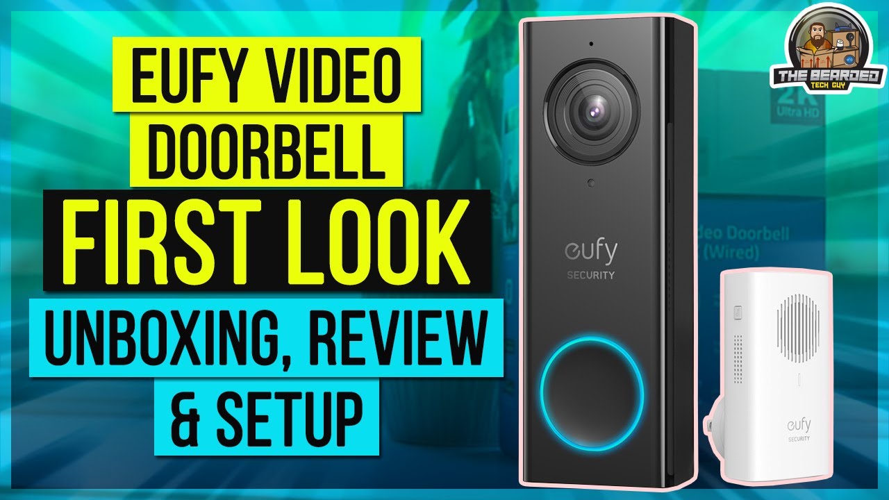 Eufy Video Doorbell: First Look - Unboxing, Review, & Setup - YouTube