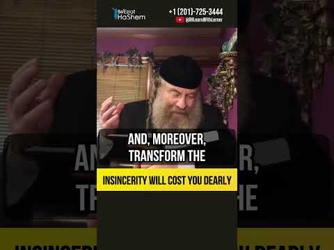 💰 Insincerity will cost you dearly #Torah #shorts