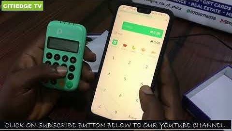 HOW TO SETUP OPAY MINI POS (MPOS, PIN PAD POS)