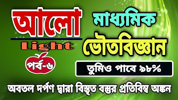 light class 10 | আলো ক্লাস 10 | আলো ভাগ ৬ | Light part 6 | madhyamik physical science | Chapter 5 |