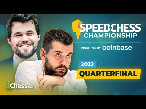 Magnus v Nepo | Rivalry Resumes in Faster Time Controls | Speed Chess Championship 2023 QF