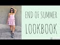 END OF THE SUMMER LOOKBOOK ☼ || Bailey Flores