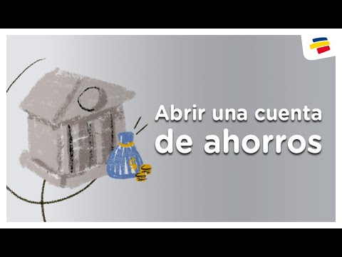 Video: Cómo Abrir Una Cuenta De Ahorros En