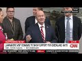 Senator Coons gives remarks at Danish parliament, part 1