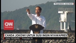 Lucu! Bergaya bak Presiden, Menteri Susi Kena Sindir Jokowi