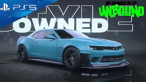 Chevrolet Camaro Z28 | Need for Speed Unbound (PS5) Car Customization Gameplay