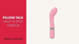 Celebrity Pillow Talk Sassy G-Spot Vibrator Review | PABO Profile