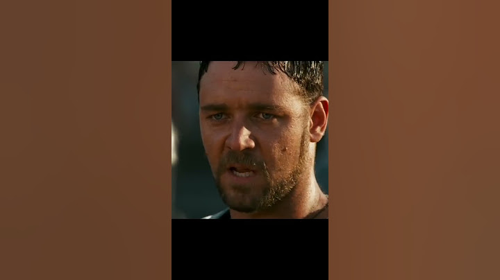 “Me llamo Máximo Décimo Meridio” | Gladiator
