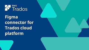 Figma connector for Trados cloud platform