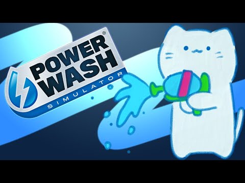 【詫び洗浄】私は無断で公園をキレイにしました。✨PowerWash Simulator✨【アオイネコ / Vtuber】