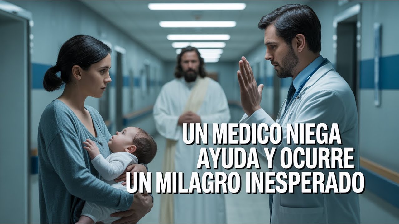 Jesús le da una lección a un médico que se niega a atender a una persona sin hogar