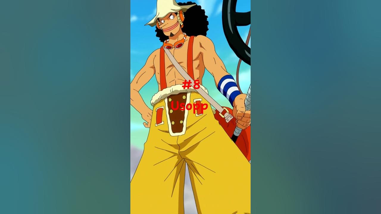 Ranking the straw hats weakest to strongest onepiece anime luffy 