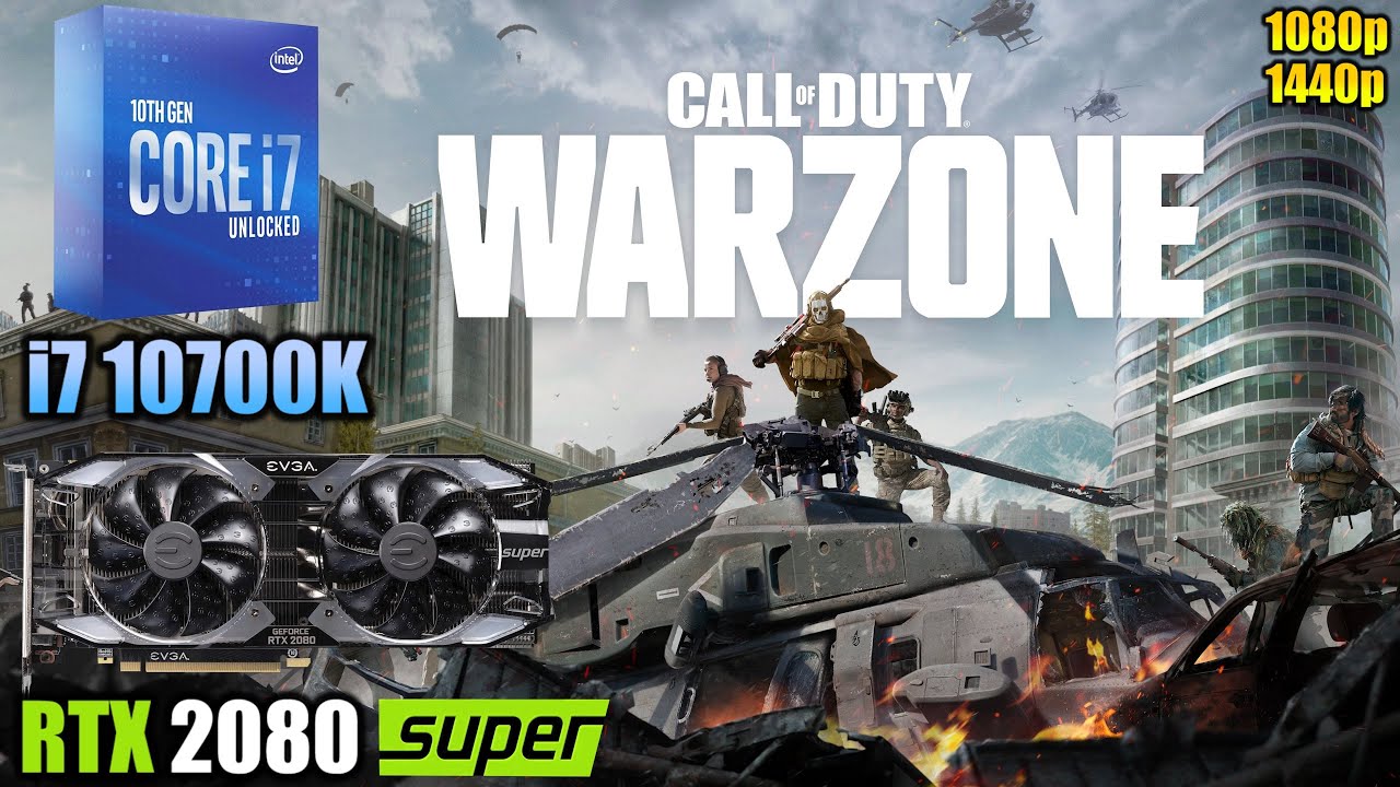 Call of Duty: Warzone : i7 10700K + RTX 2080 Super | 1080p & 1440p | Low & High Settings | Season 4