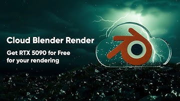 Get RTX 5090 for Free for your Blender Render | Cloud Blender Render - Open Source