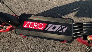 NEW 2020 Zero 10x(60V / 21Ah) Electric Scooter  Mini Video