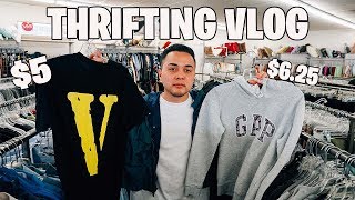 Vintage Thrift Shopping at Goodwill and Antique Mall VLOG w/ Haul