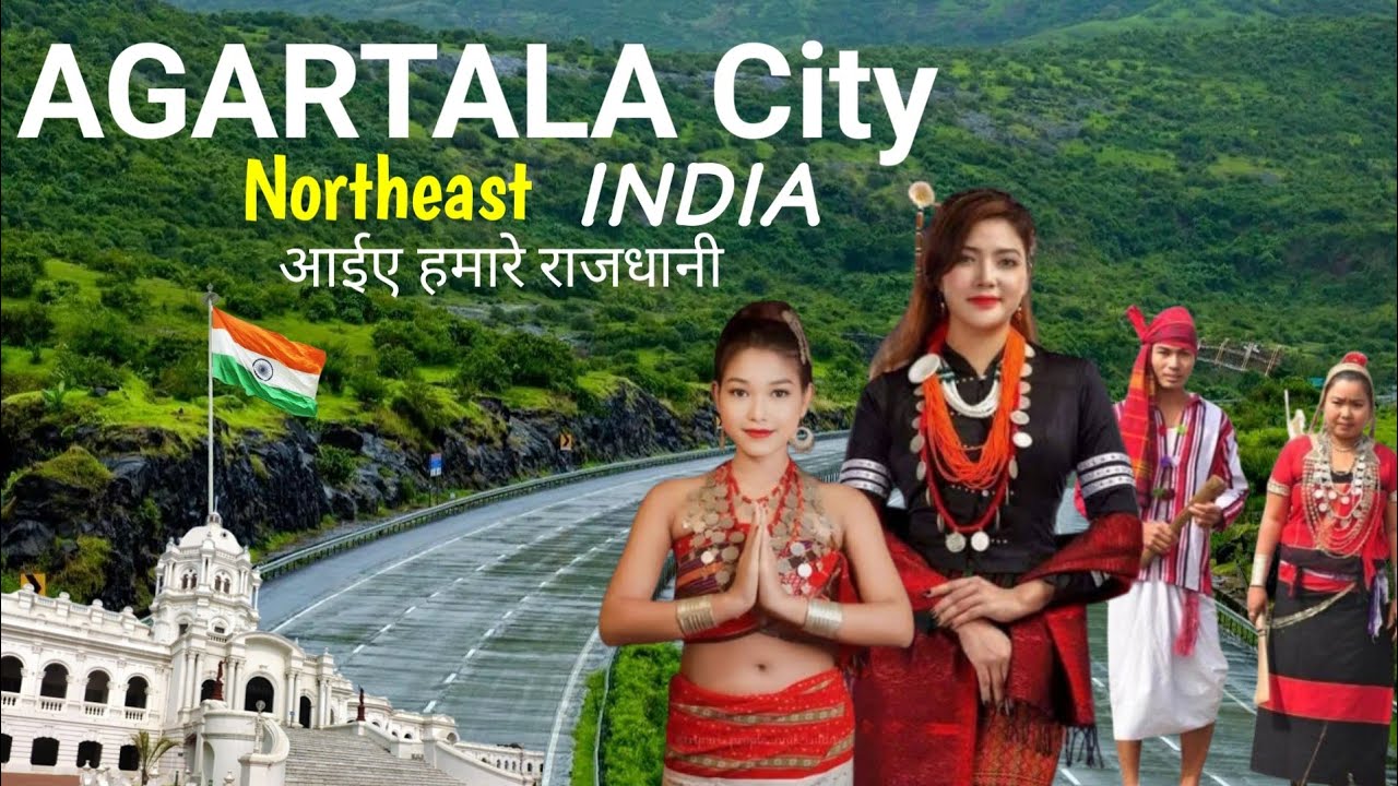 Agartala City || Agartala Tourist Places 😍😍 || Capital City Of Tripura 🌿