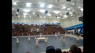 Charter Oak High School Varsity Winterguard 2012