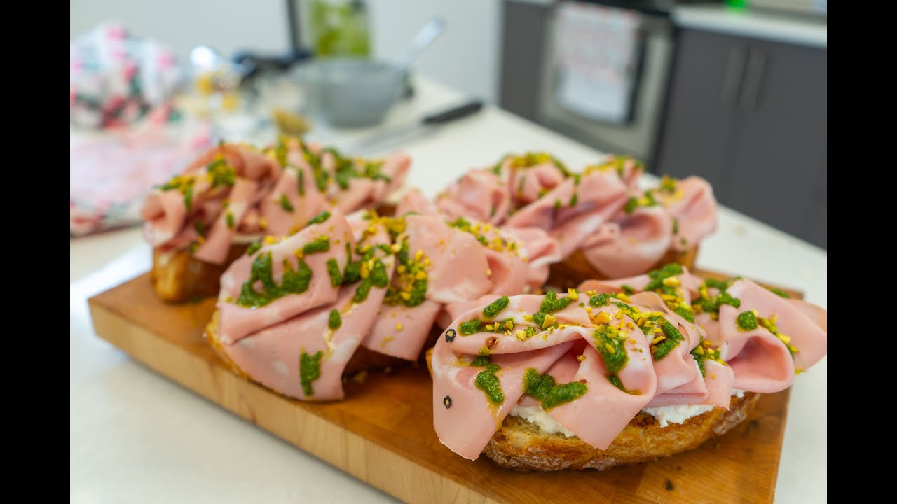 Mortadella Bruschetta YouTube