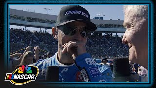 Denny Hamlin Emotional When Discussing Gibbs Family At Cup Championship Motorsports On Nbc