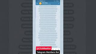 Telegram Members Adder Bot - @ClickBeeBot