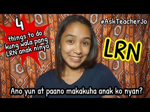 Everything you need to know about LRN (Paano makakakuha ang anak niyo ng LRN?) | Teacher Jo