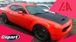 Dodge Challenger Hellcat Red-Eye Salvage title for the price of used one