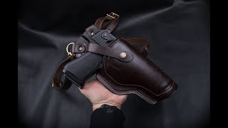 Career Overview Desert Eagle Chest Holster by AceLeatherART