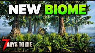 NEW BIOMES In 7 DAYS TO DIE! - BIOME MOD