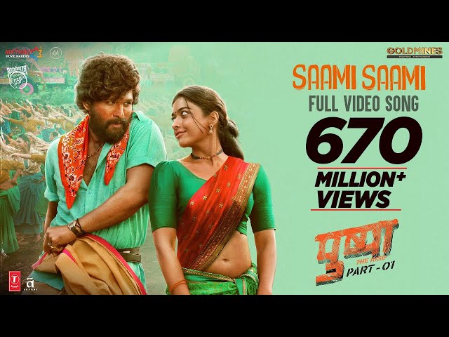 Pushpa: Saami Saami - Full Video Song | Allu Arjun, Rashmika Mandanna | Sunidhi C | DSP | Sukumar class=