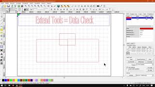 TruCUT RDWorks Checking your Data for Errors (Part 8) Extended Tool Bar Mini-Series