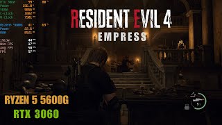 Resident Evil 4 Remake EMPRESS crack | Ryzen 5 5600g RTX 3060 1080P Ultra Test Resident Evil 4 Remake EMPRESS crack | Ryzen 5 5600g RTX 3060 1080P Ultra Test