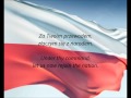 Polish National Anthem - "Jeszcze Polska Nie Zginęła" (PL/EN)