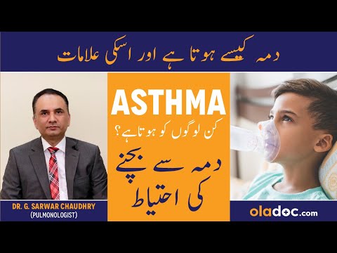 Asthma Ki Alamat - Asthma Symptoms Treatment - How To Cure Asthma - Dama Ka Fori Ilaj In Urdu/Hindi thumbnail image