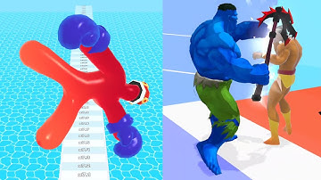 Game Comparison: Join Blob Clash 3D vs Symbiote Rush Gameplay New Update Level - Game PikaName