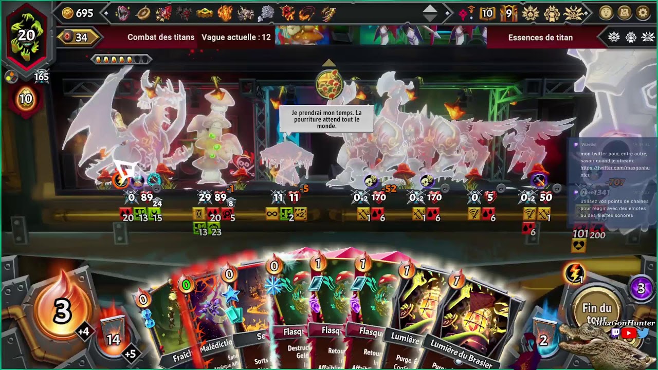 [fr linux] monster train 2 rang 10 (no cam, mal au crane)